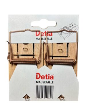 DETIA®деревянные ловушки для мышей, 2 шт.