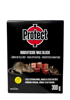 PROTECT ® wax blocks for rat control, 300 g