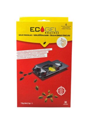 ECOGEL®cockroach control product, bait stations, 6 pcs.