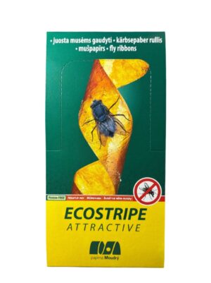 ECOSTRIPE ATTRACTIVE fly paper, 100 pc.