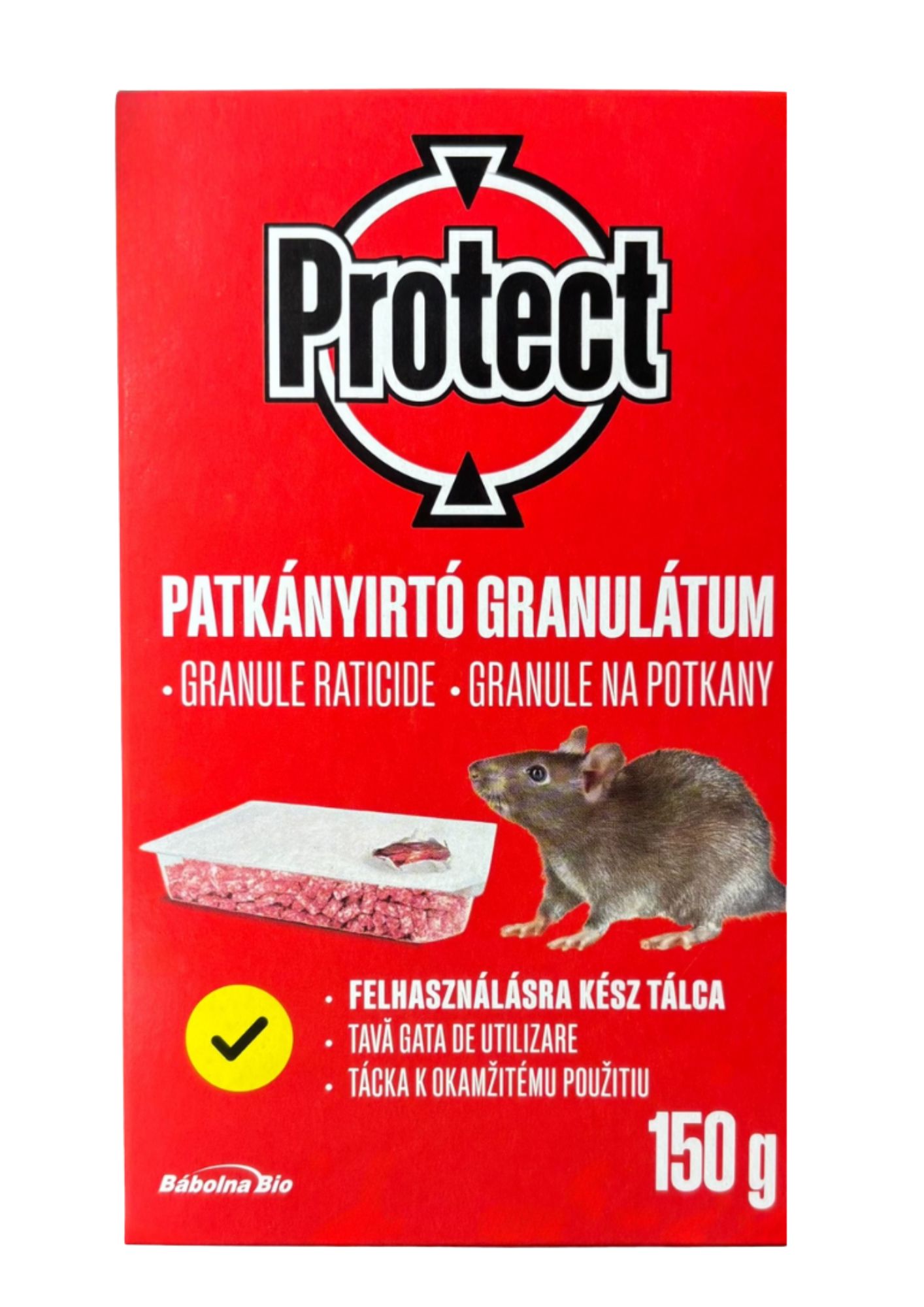 PROTECT ® гранулы для уничтожения мышей и крыс, 150 г