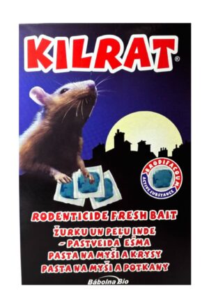 KILRAT®пастообразная приманка для уничтожения мышей и крыс, 150 г