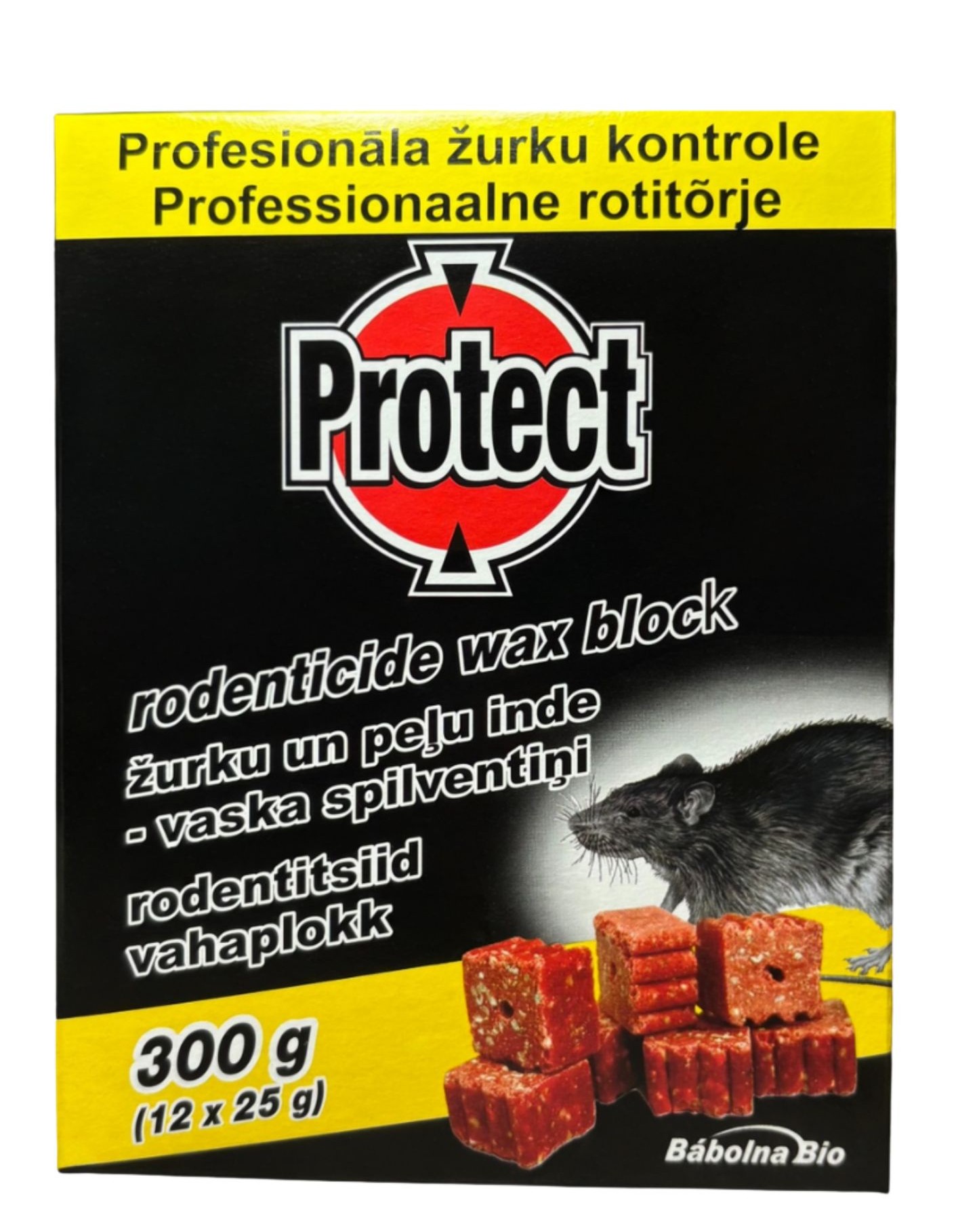 PROTECT ® wax blocks for rat control, 300 g