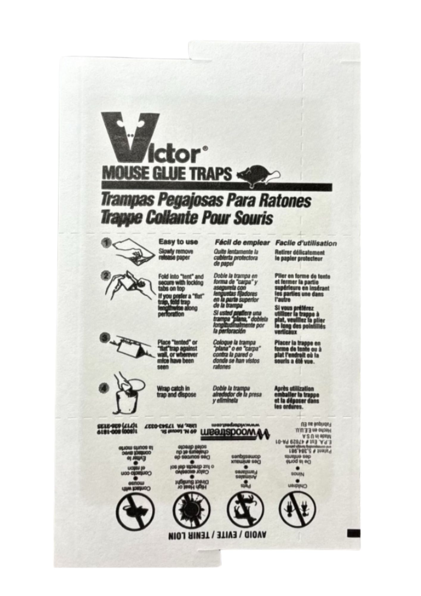 VICTOR®adhesive traps for mice