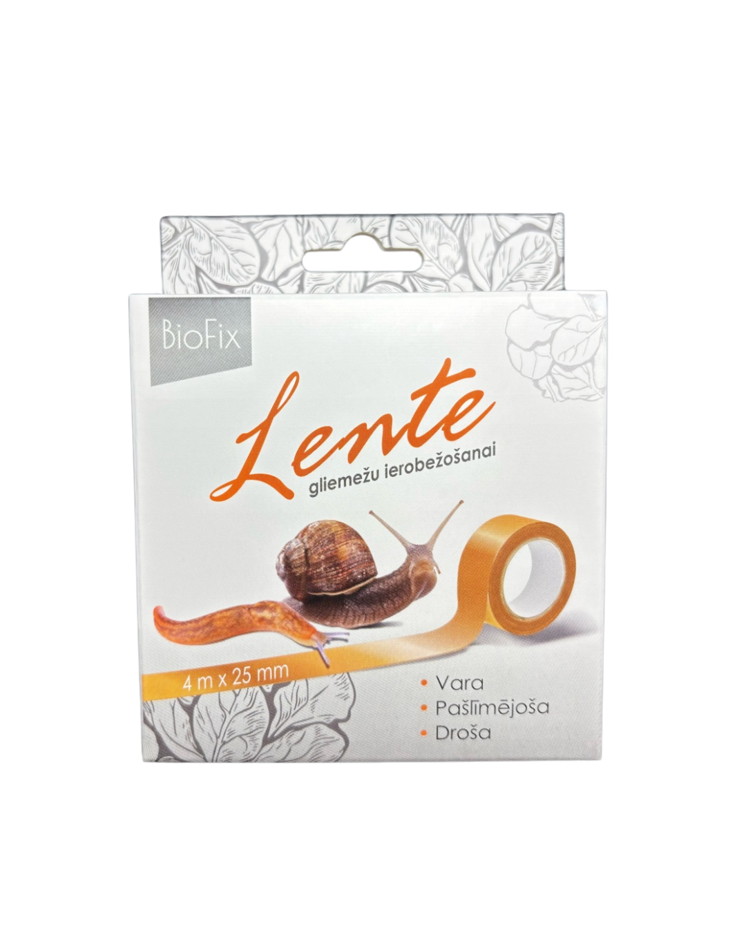 BioFix lente gliemežu ierobežošanai