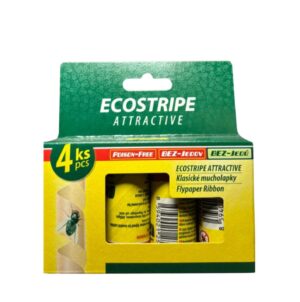 ECOSTRIPE ATTRACTIVE mušpapīrs, 4 gab.