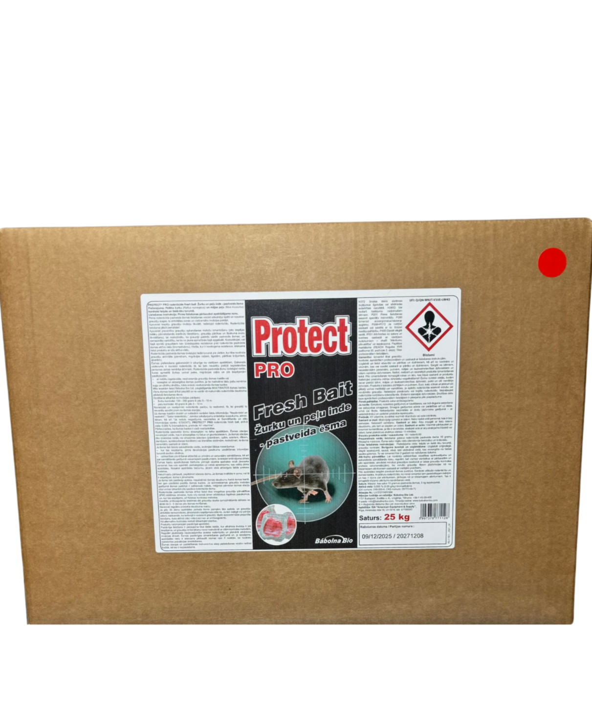 PROTECT ® PRO пастообразная приманка для мышей и крыс, 25 кг