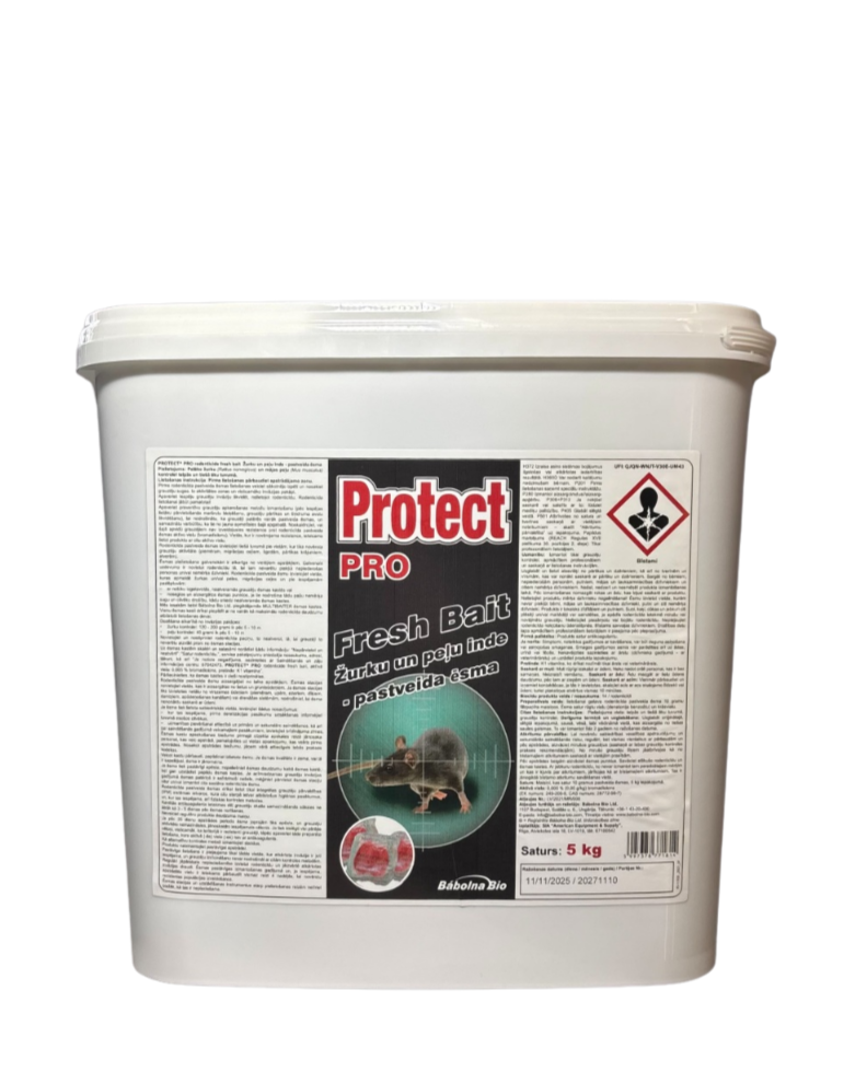 PROTECT ® PRO пастообразная приманка для мышей и крыс, 5 кг