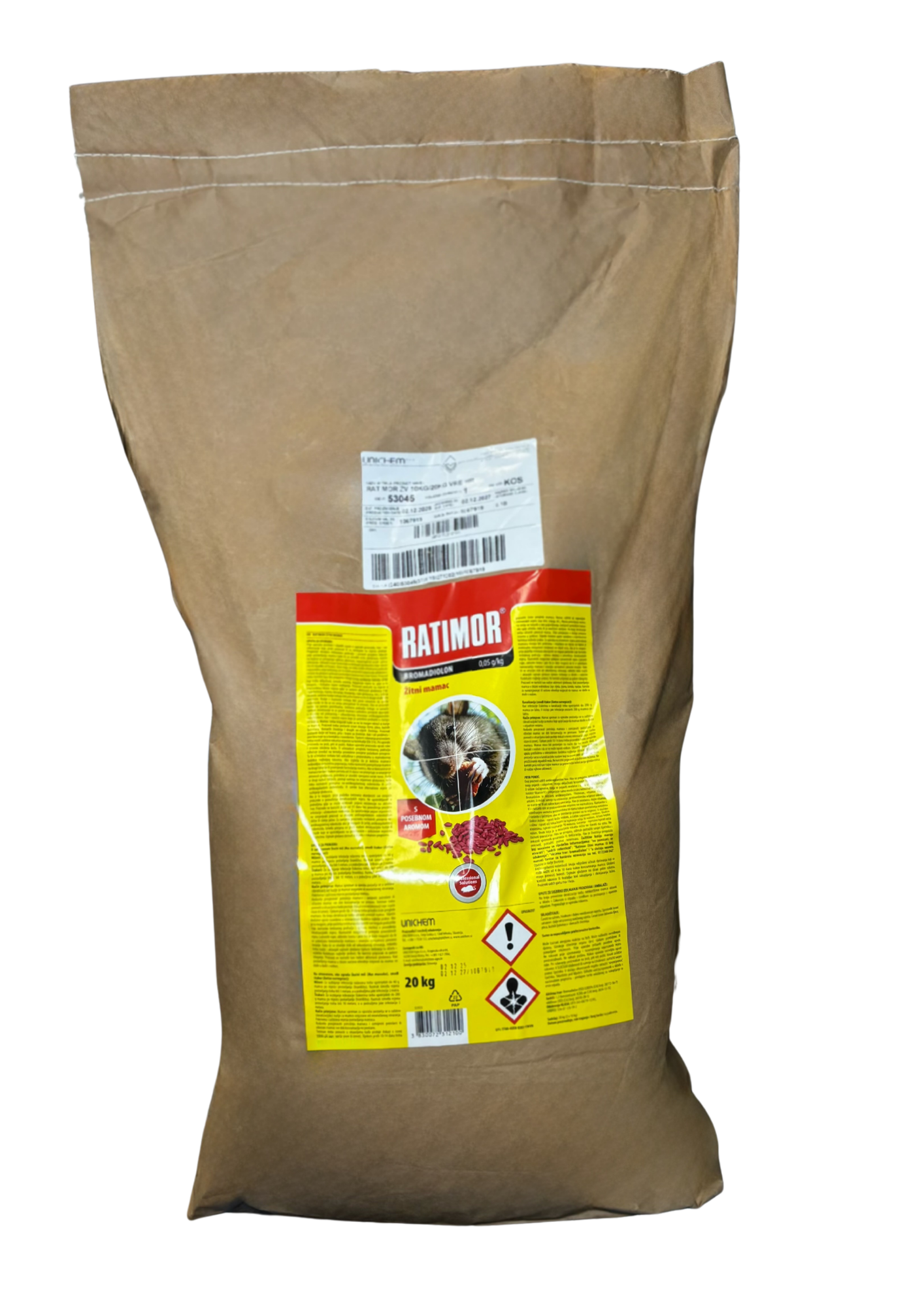 Ratimor graudi grauzēju iznīcināšanai, 20kg