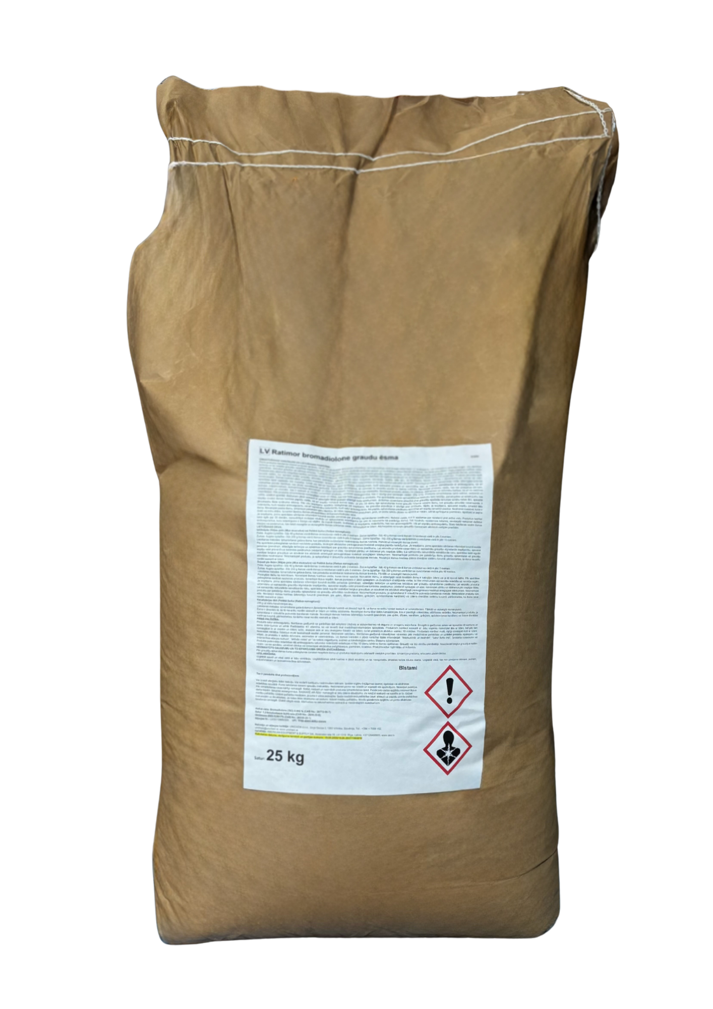 Ratimor graudi grauzēju iznīcināšanai, 25 kg