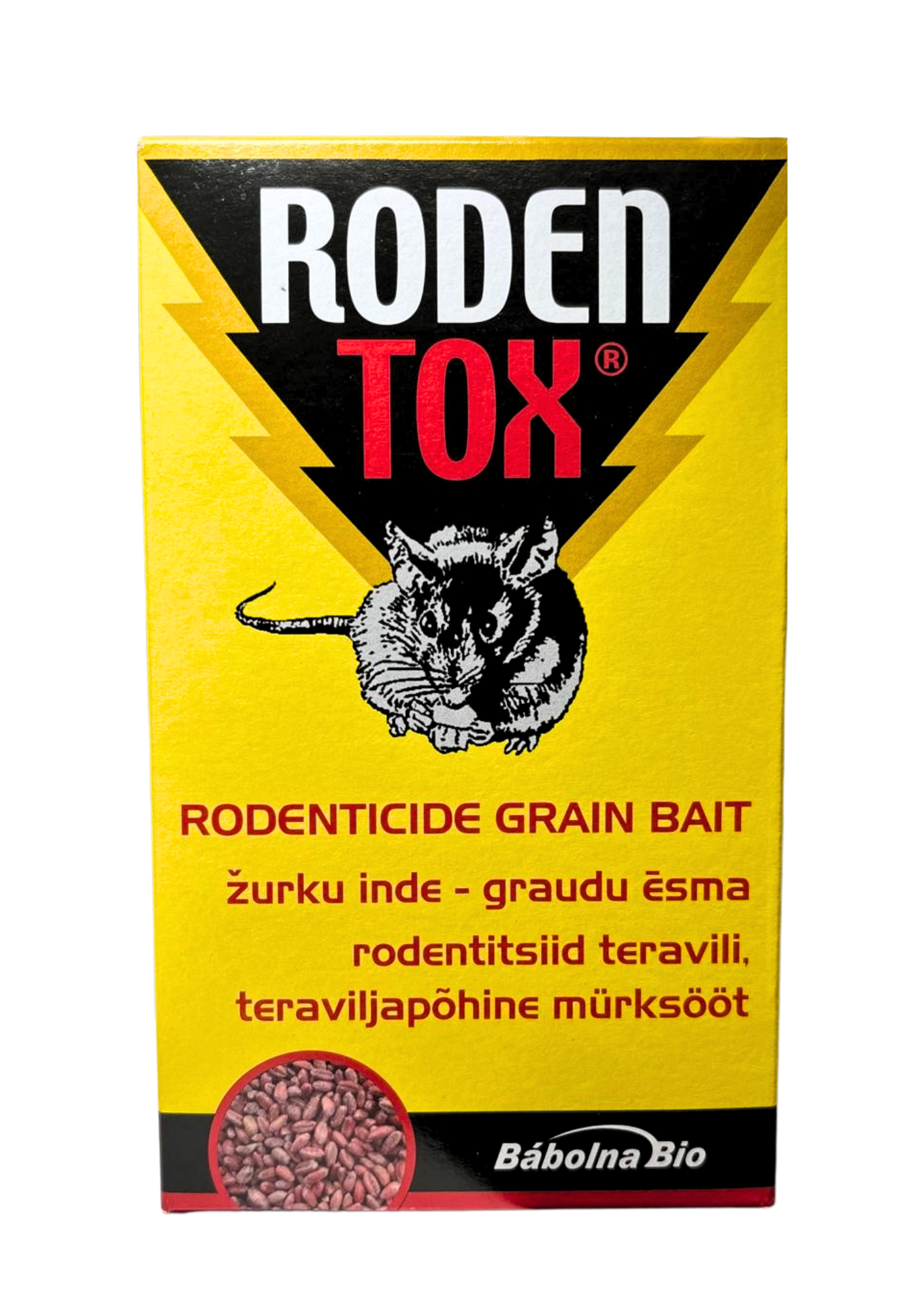 RODENTOX ® Žurku inde, graudu ēsma, 150 g